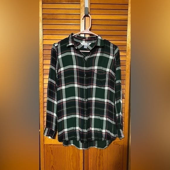 Old NAVY women’s button down soft Flannel. - Picture 1 of 7